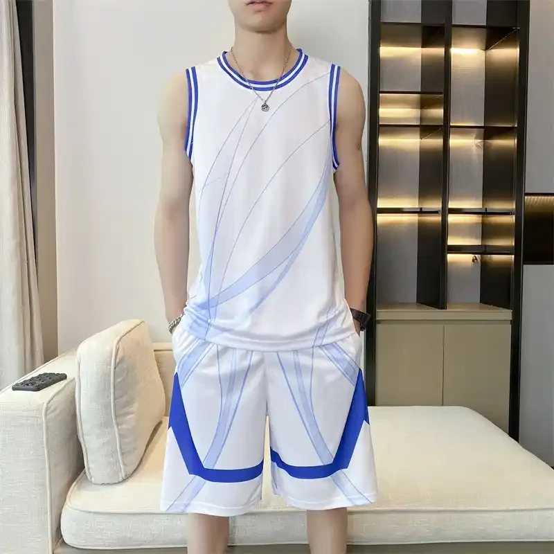 篮球训练服套装图片